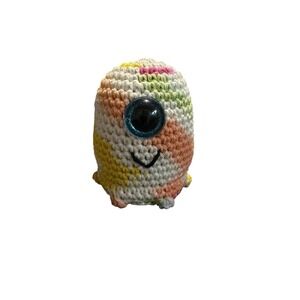NEW handmade crochet one eye monster plush stuffed animal 5 inches